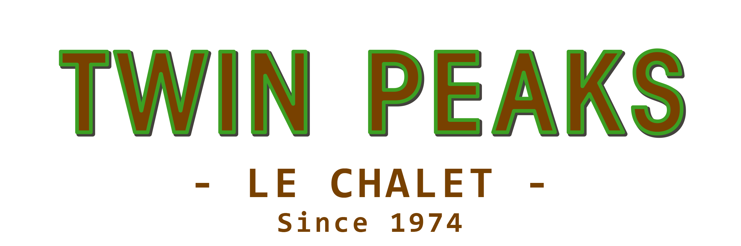 Le Chalet Twin Peaks Logo